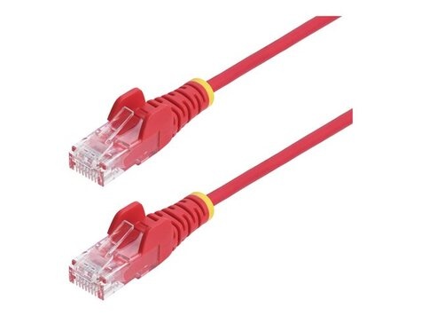 STARTECH STARTECH 25cm Red Slim CAT6 Ethernet Cable