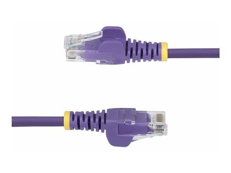STARTECH 25cm Purple Slim CAT6 Ethernet Cable