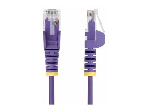 STARTECH 25cm Purple Slim CAT6 Ethernet Cable