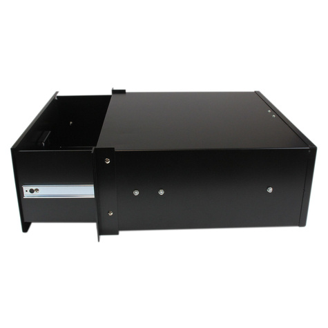 STARTECH Opberglade voor 19 inch Serverracks Serverkasten Zwart Staal - Rekopslaglade - 4U