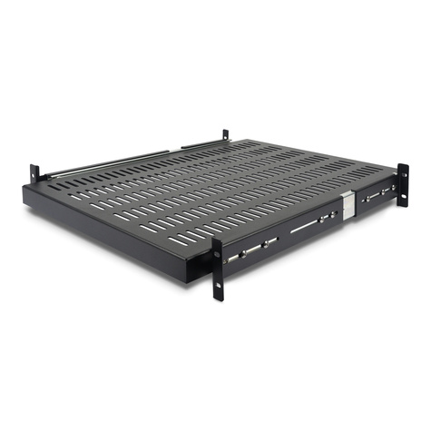 STARTECH 2U Sliding Vented Rack Mount Shelf