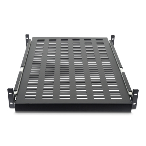 STARTECH 2U Sliding Vented Rack Mount Shelf