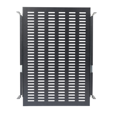 STARTECH 2U Sliding Vented Rack Mount Shelf