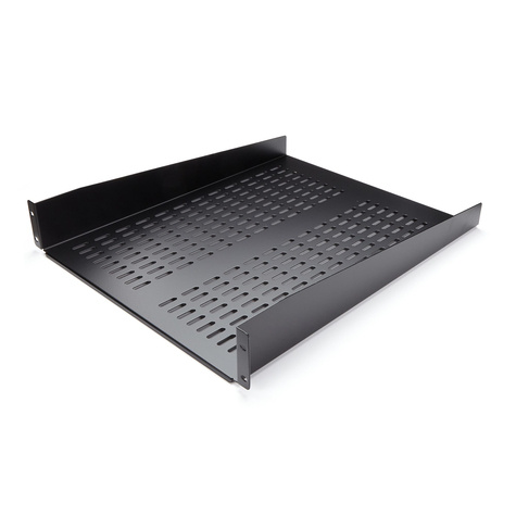 STARTECH 2U 22inch ventilerende plank - rack monteerbaar - Vaste Plank Serverrack Serverkast - 22kg - Rackplank