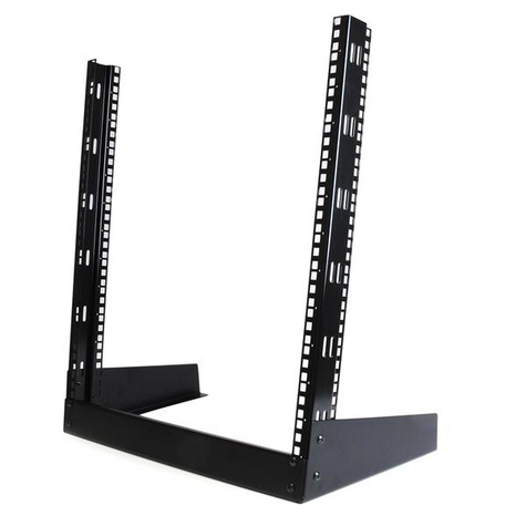 STARTECH STARTECH 12U 19 inch Desktop Open Frame 2 Post Rack - Rack open frame - zwart - 12U - 19"