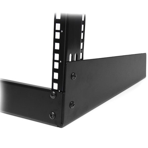 STARTECH 12U 19 inch Desktop Open Frame 2 Post Rack - Rack open frame - zwart - 12U - 19"