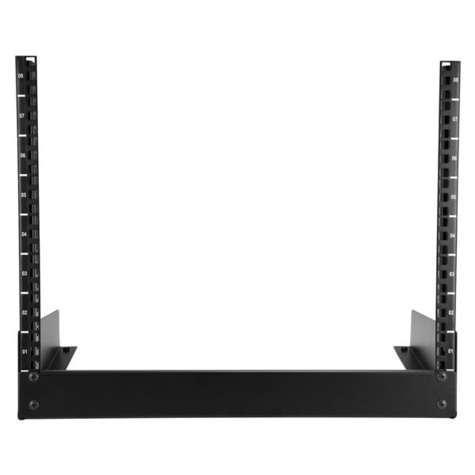 STARTECH 8U Desktop rack serverkast - 2-stijlen Open Frame Rack - Rack open frame - 2 stijlen - 8U