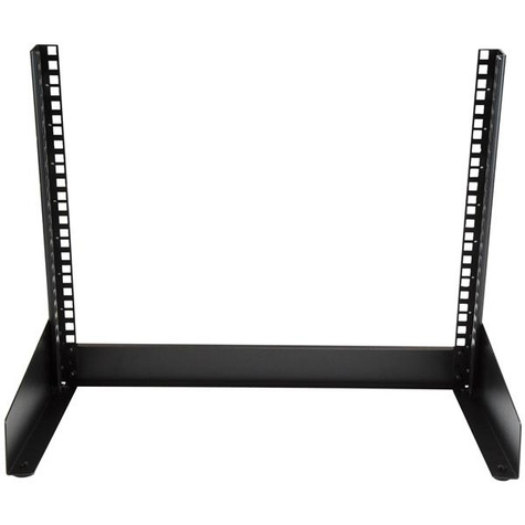 STARTECH 8U Desktop rack serverkast - 2-stijlen Open Frame Rack - Rack open frame - 2 stijlen - 8U