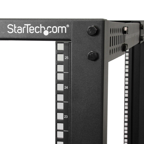 STARTECH 25U Adjustable Depth 4 Post Server Rack