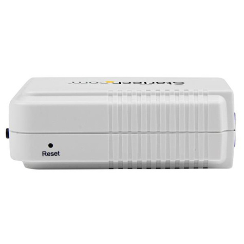 STARTECH 1-poorts USB Wireless N netwerkprintserver met 10/100 Mbps Ethernet-poort  - 802.11 b/g/n - Printerserver - USB 2.0 - 10/100 Ethernet x 1 - wit