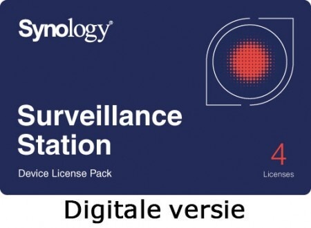 Synology Synology VIRTUAL Device License 4 Kamera