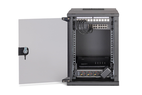 DIGITUS Netzwerk-Set 254 mm (10") - 9HE, 315x300 mm (BxT) sw