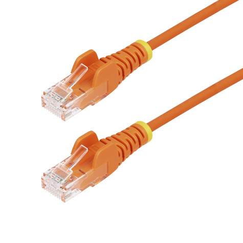 STARTECH 25cm Orange Slim CAT6 Ethernet Cable