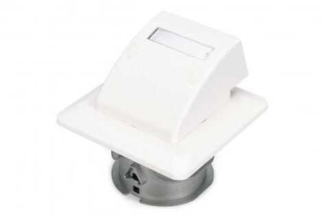DIGITUS FTTH glasvezel inbouw wandcontactdoos, voor SC/LC adapter
