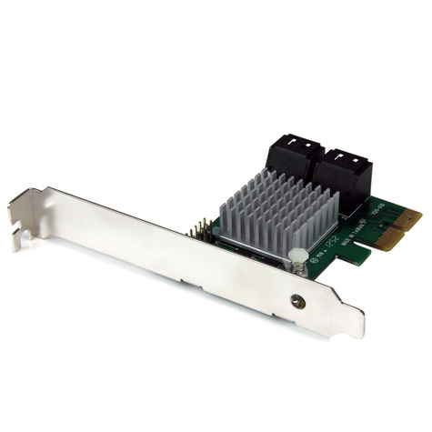 STARTECH STARTECH 4-poorts PCI Express 2.0 SATA III 6 Gbps RAID-controllerkaart met HyperDuo SSD Tiering - Storage controller (RAID)