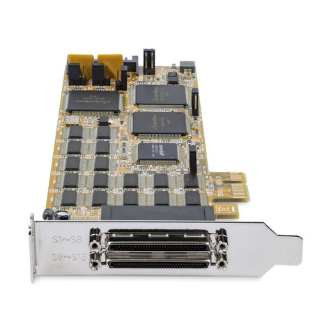 STARTECH Scheda seriale 16 porte DB9 RS232 - PCIe