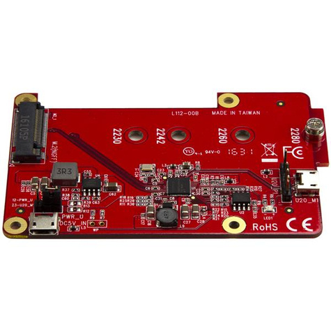STARTECH Converter Raspberry Pi USB to M.2 SATA