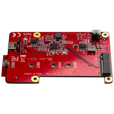 STARTECH Converter Raspberry Pi USB to M.2 SATA