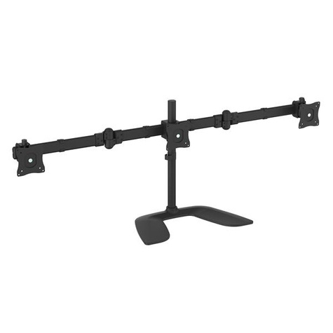 STARTECH Triple monitor arm -  monitorsteun voor drie schermen - scharnierend - standaard voor VESA monitors tot 27"