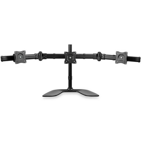 STARTECH Triple monitor arm -  monitorsteun voor drie schermen - scharnierend - standaard voor VESA monitors tot 27"