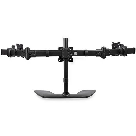 STARTECH Triple monitor arm -  monitorsteun voor drie schermen - scharnierend - standaard voor VESA monitors tot 27"