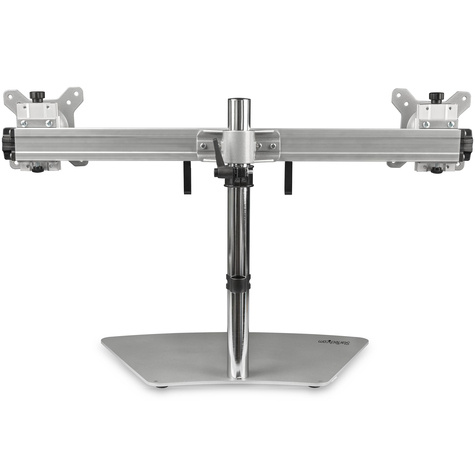 STARTECH Dual Monitor Stand, Ergonomische Monitorstandaard voor twee VESA Schermen tot 24" (8kg)