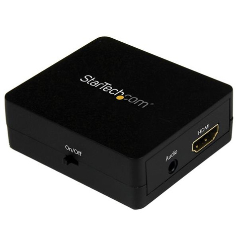 STARTECH HDMI Audio Extractor - HDMI naar 3.5mm Audio Converter - 2.1 Stereo Audio - 1080p - HDMI audio-signaalextractor