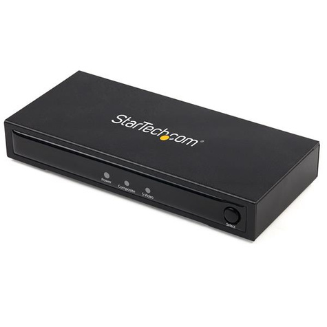 STARTECH S-Video of composiet naar HDMI omvormer met audio - 720p - NTSC  PAL analoog naar HDMI converter Mac  Windows (VID2HDCON2)