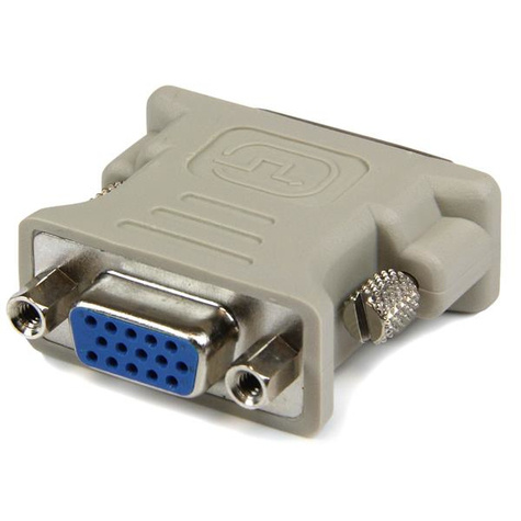 STARTECH DVI naar VGA Kabeladapter - M/F - VGA-adapter - DVI-I (M) naar HD-15 (VGA) (V) - beige - voor P/N: MXT101MMHD15, MXT101MMHD6