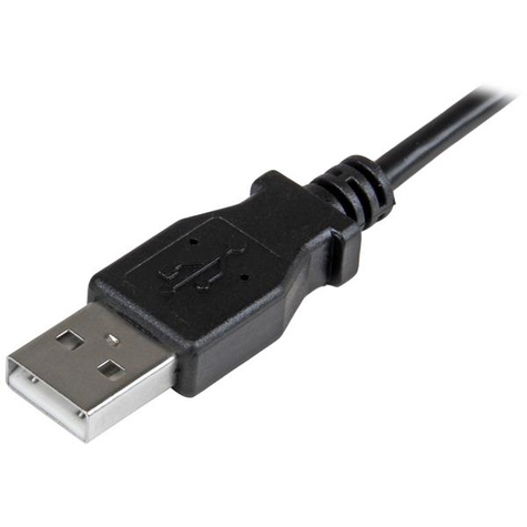 STARTECH 2m Micro-USB oplaad en sync kabel - M/M - Micro-USB haaks naar rechts  - USB naar Micro USB oplaadkabel - 28/24AWG - USB-kabel