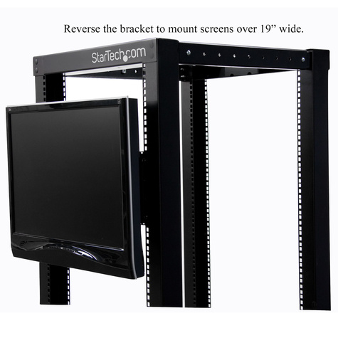 STARTECH Universele VESA LCD Monitor Montagebeugel voor 19 inch Serverrack of Serverkast - Bevestigingskit - voor LCD-scherm
