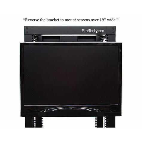 STARTECH Universele VESA LCD Monitor Montagebeugel voor 19 inch Serverrack of Serverkast - Bevestigingskit - voor LCD-scherm