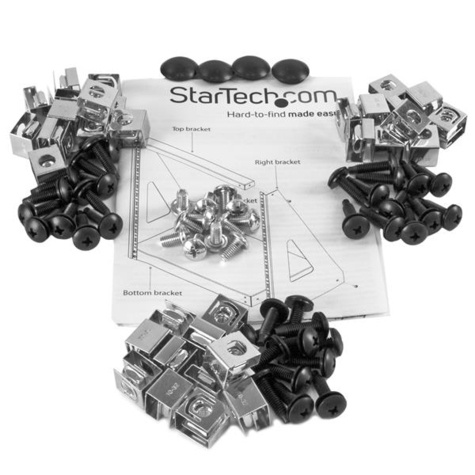 STARTECH Heavy duty rack met twee stijlen - Stevig open-frame serverkast - 12U - Rack open frame - 2 stijlen - 12U - 19"