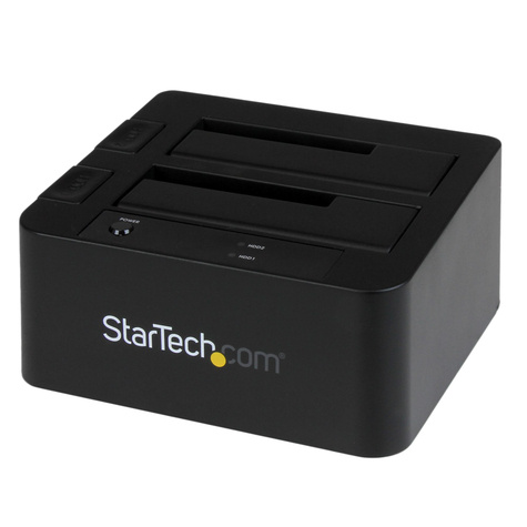 STARTECH STARTECH Dual-Bay USB 3.0 eSATA to SATA Hard Drive Docking Station, USB Hard Drive Dock