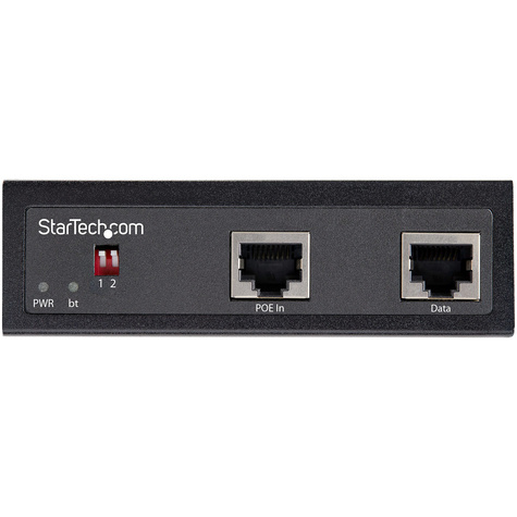STARTECH Industrial Gigabit PoE Splitter - 90W High Speed Power over Ethernet PoE+++ Splitter - 12-48V DC Splitter 802.3bt