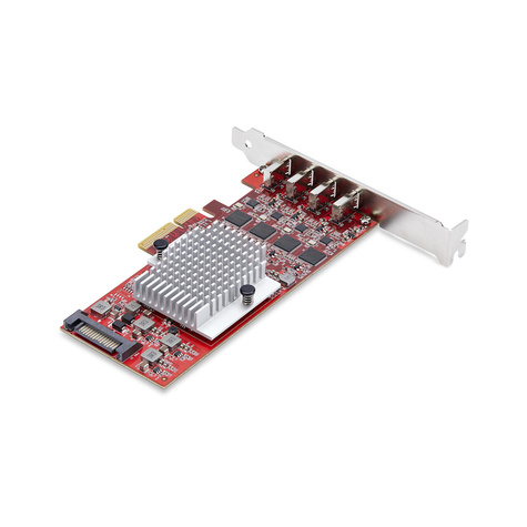 STARTECH 4-Port USB Type-C PCIe Card USB-C 10Gb