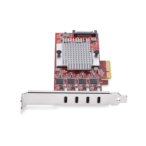 STARTECH 4-Port USB Type-C PCIe Card USB-C 10Gb