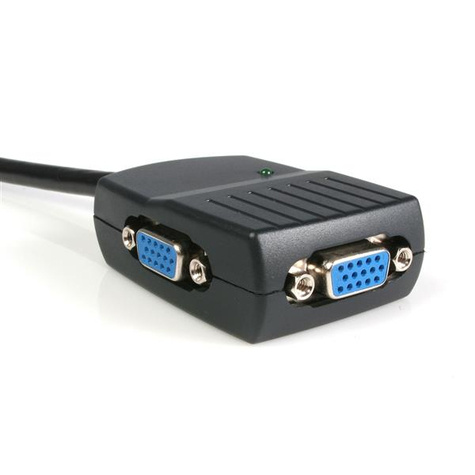 STARTECH 2 Poorts VGA Video Splitter - USB gevoed - 2048x1536 - VGA Video Monitor Splitter Dual Poort - Videosplitter - 2 x VGA - desktop