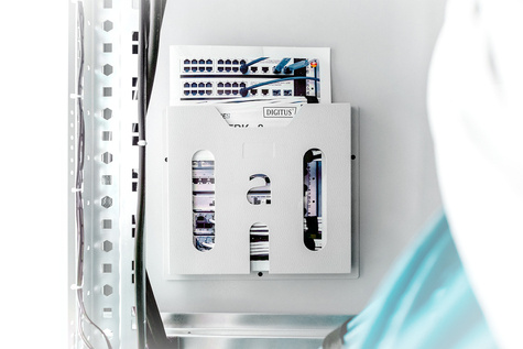 DIGITUS Schakelschemahouder, A4 233 x 263 x 30 mm