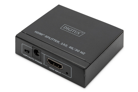 DIGITUS 4K HDMI-splitter, 1x2 4K/30Hz, zwart