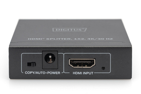 DIGITUS 4K HDMI-splitter, 1x2 4K/30Hz, zwart