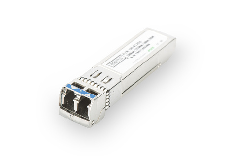 DIGITUS DIGITUS 10G SFP+ module, multimode, DDM, compatibel met HP LC duplexconnector, 850nm, tot 300m, HP