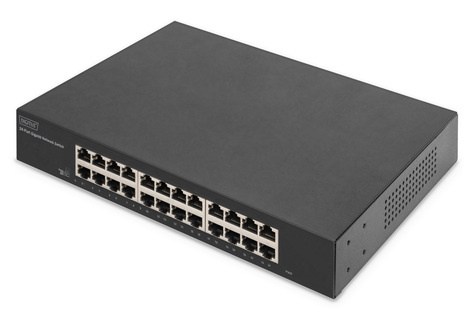 DIGITUS 24-poorts Gigabit Switch 10/100/1000Base-T
