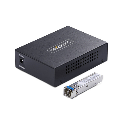 STARTECH Gigabit SM LC Fiber Media Converter 20km
