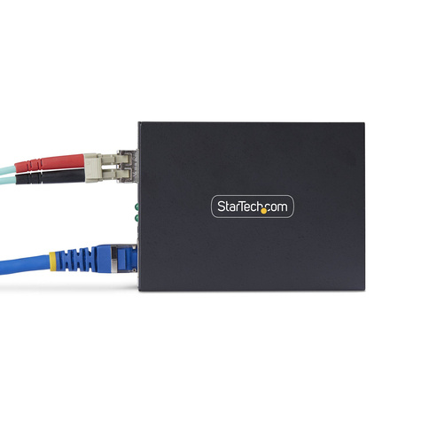 STARTECH Gigabit SM LC Fiber Media Converter 20km