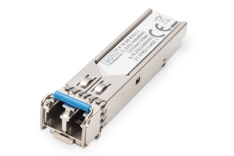 DIGITUS DIGITUS 1,25 Gbps SFP-module, singlemode, industriële versie LC duplexconnector, 1310nm, tot 20km