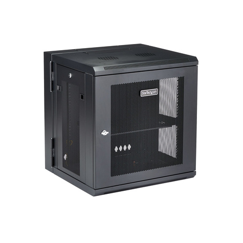 STARTECH 12U 19" Wandmonteerbaar Netwerk Cabinet, Diepte 40cm (16"), Afsluitbaar IT Rack voor Netwerk Switch/Apparatuur