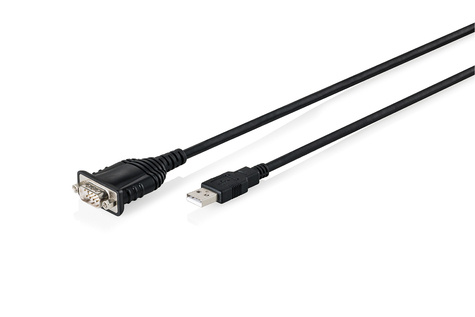 DIGITUS Adapterkabel USB2,0 - RS232 1,8m FTDI FT232RNL