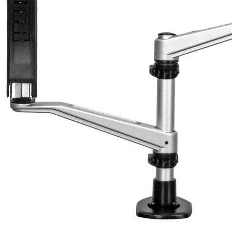 STARTECH Desk Mount Dual Monitor Arm - Full Motion Articulating Arms - Premium Dual Monitor Stand - For up to 30" (19.8lb/9kg) VESA Mount Monitors"