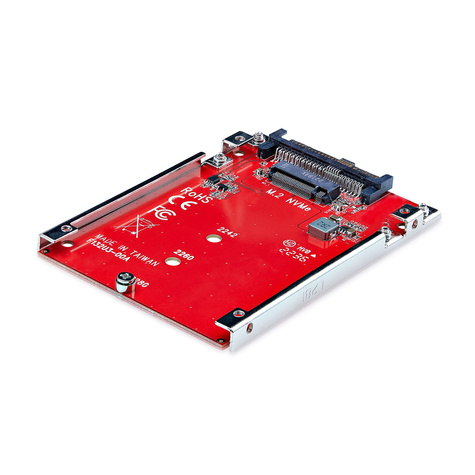 STARTECH M.2 to U.3 Adapter For M.2 NVMe SSDs